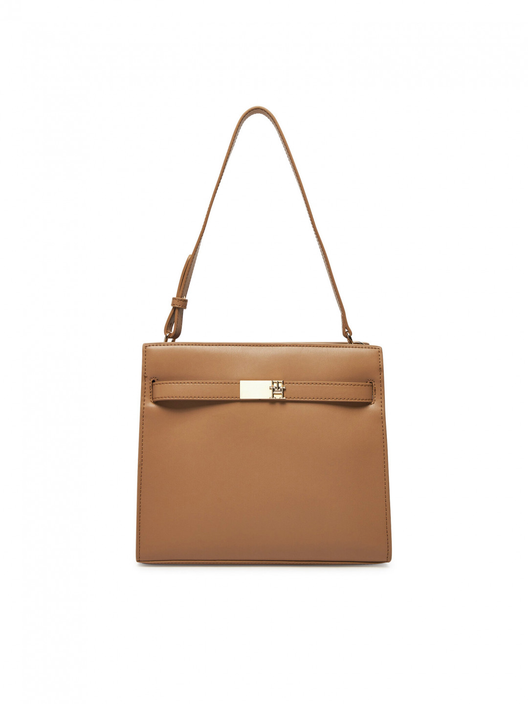 Tommy Hilfiger Kabelka Th Heritage Shoulder Bag AW0AW17182 Hnědá